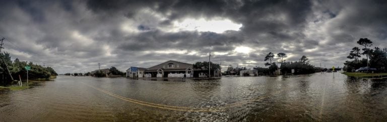 Flooding after Hurricane Matthew