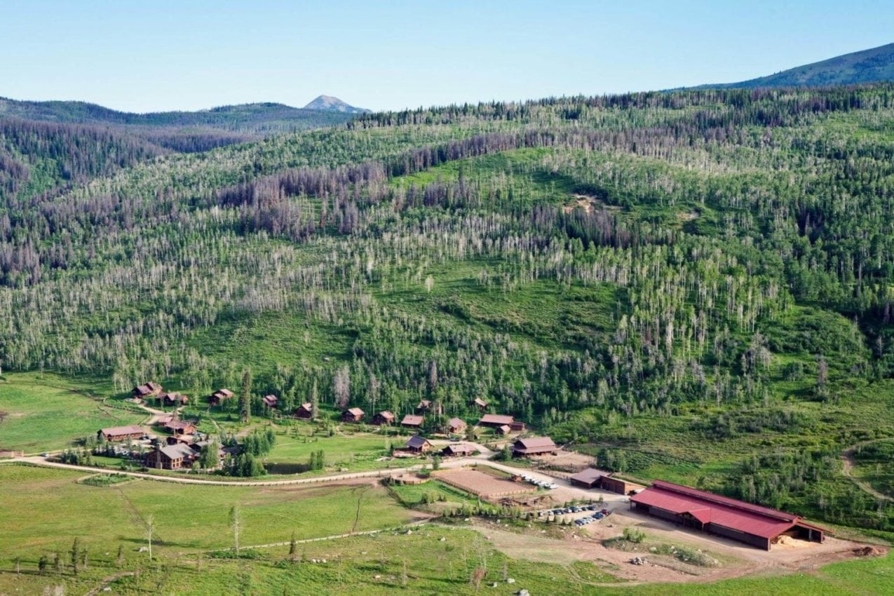 View of Vista Verde Guest Ranch in Routt County, Colorado