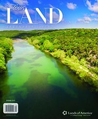 TEXAS LAND magazine spring 2017 cover