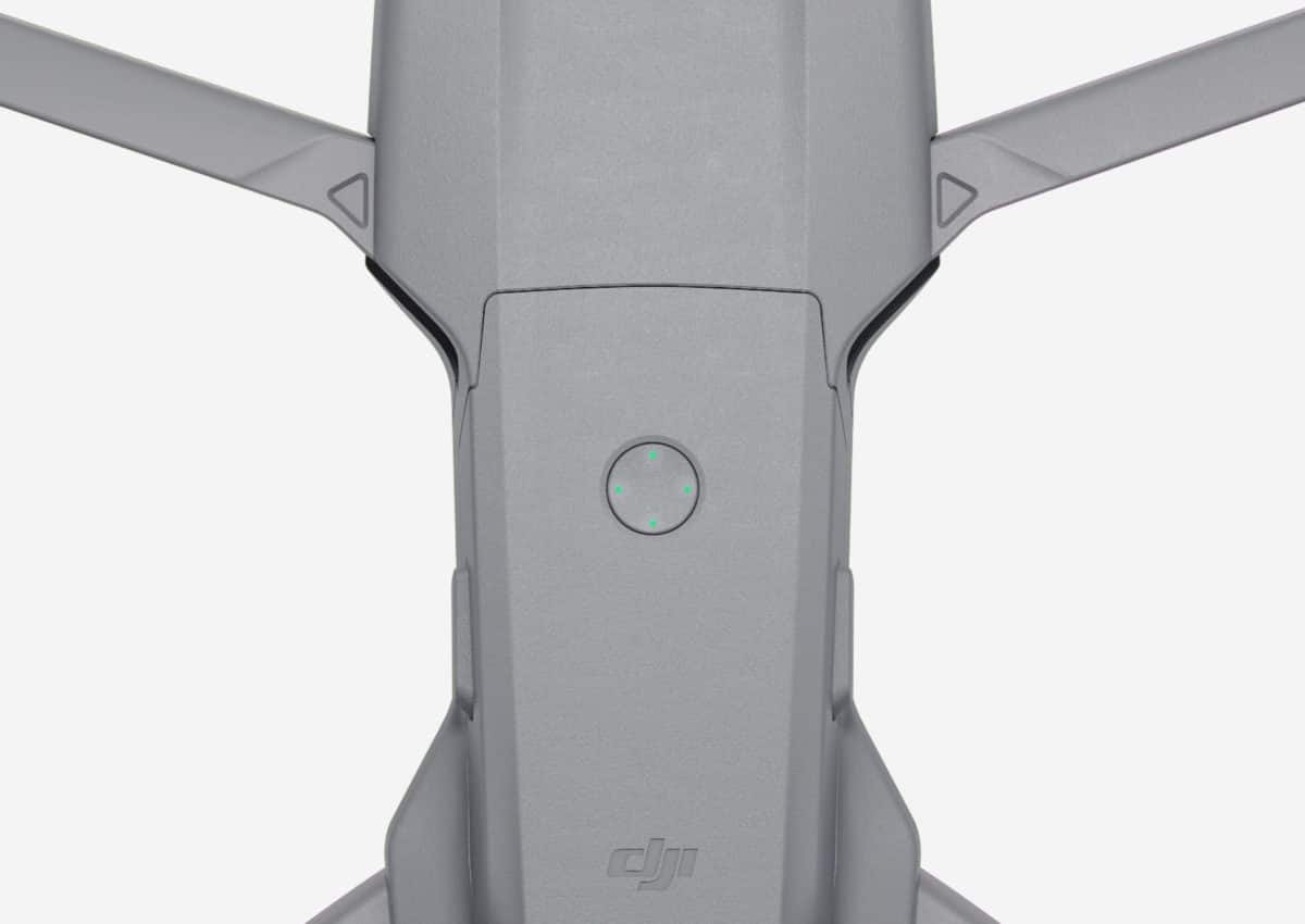 Close-up of Mavic Air 2 model drone.