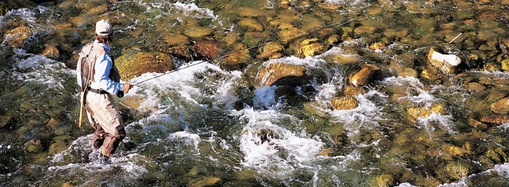 reserve on the east river fly-fisherman