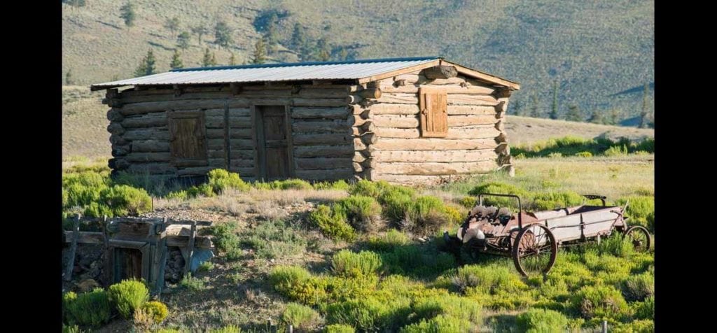 View of Hathaway Dome Ranch near Gunnison, Colorado