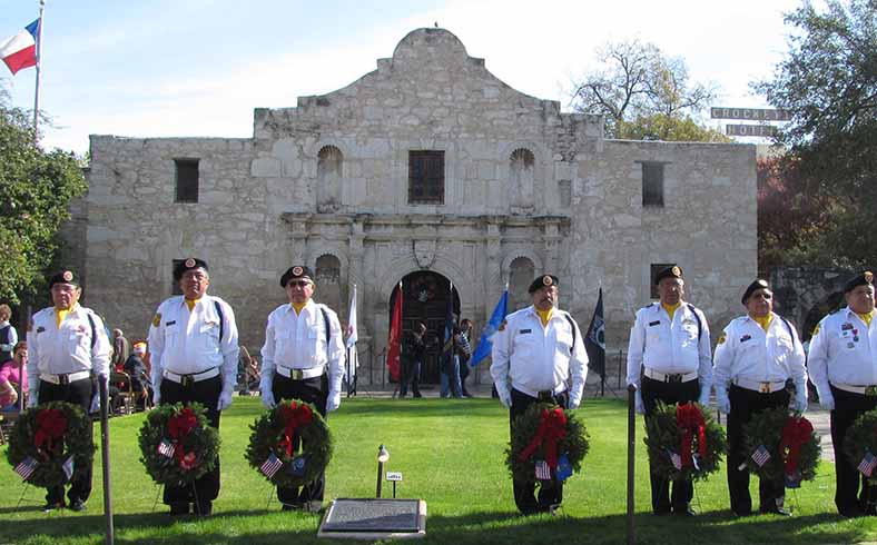 Veterans at the Alamo, Wreaths Across America