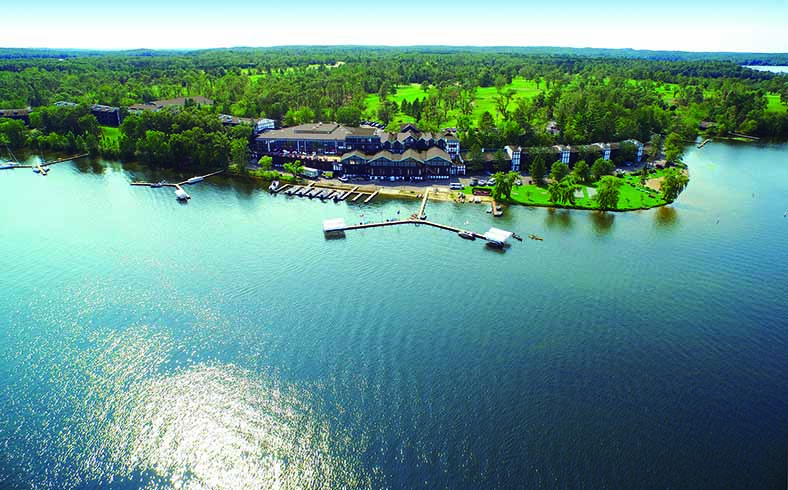 Best fishing lodges:  Craguns Resort on Gull Lake, Minnesota