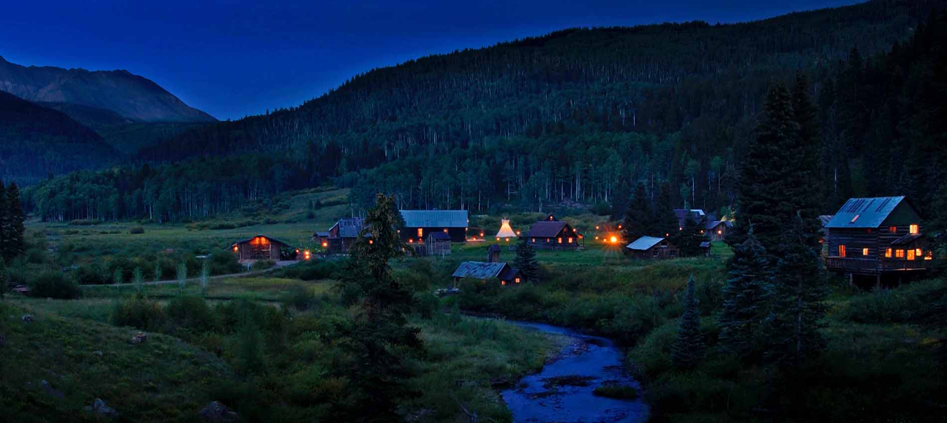 Best fishing lodges: Dunton Hot Springs, Colorado