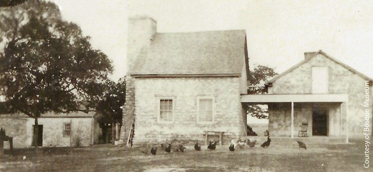 Tips for Renovating Historic Homes: Photo of the original farmhouse from the 1850s