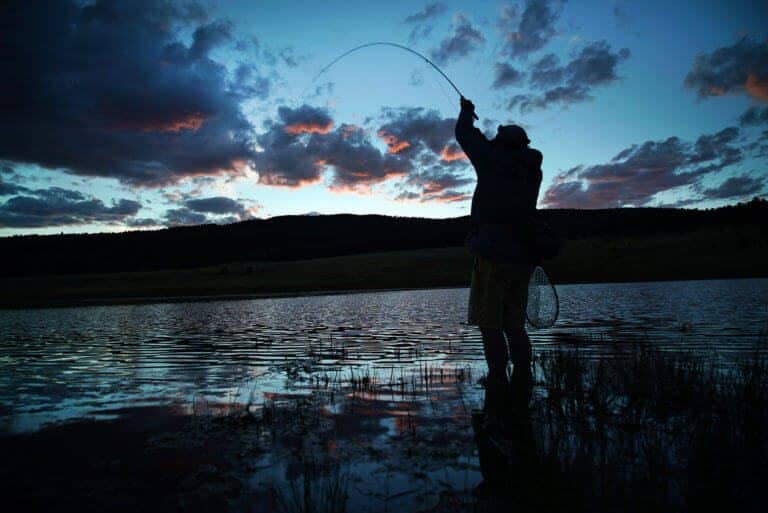 Best fishing lodges: Fisherman at Vermejo Park Ranch