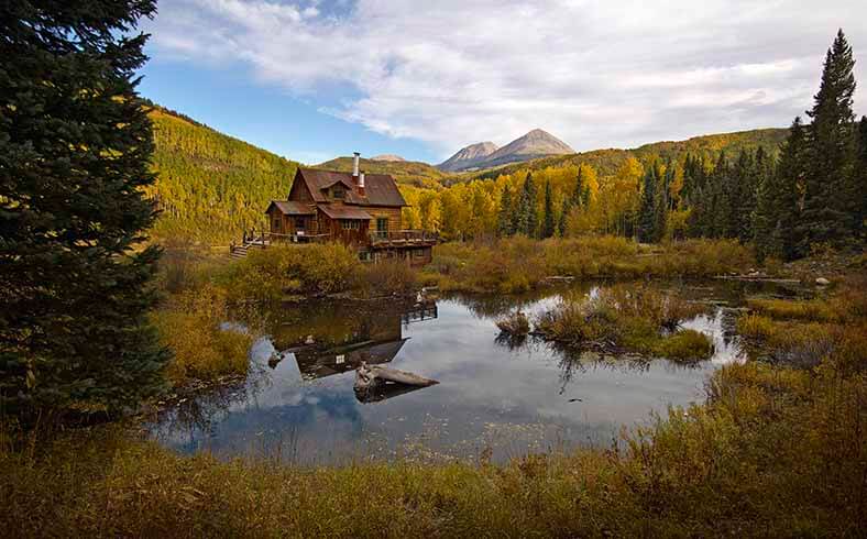 Best fishing lodges: Dunton Hot Springs, Colorado