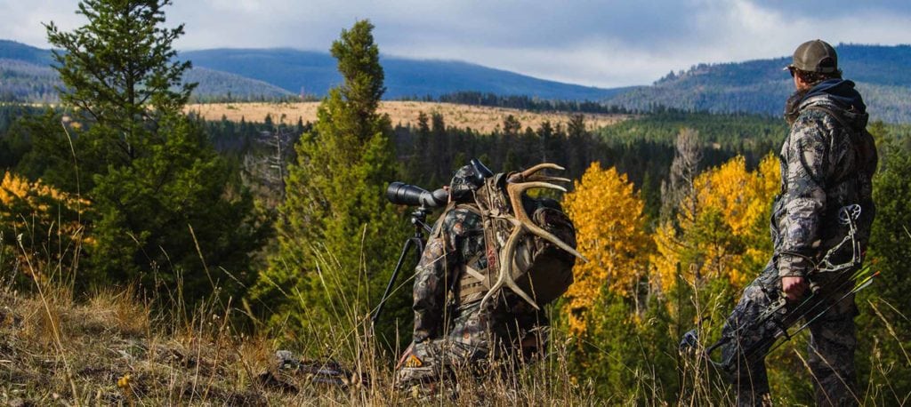 Bowhunters in the field