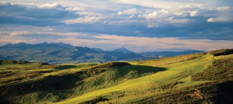 Landscape on Cross Mountain Ranch