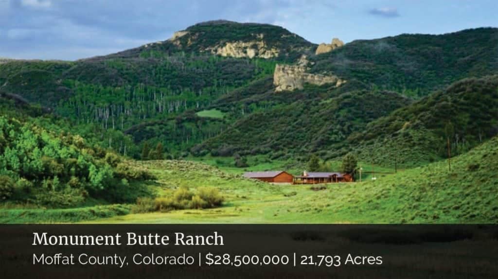 Image of ranch sold by M4 Ranch Group