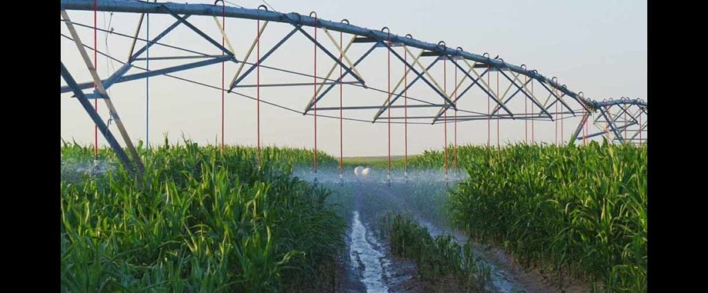 Irrigation on White Ranch in Baca County, Colorado