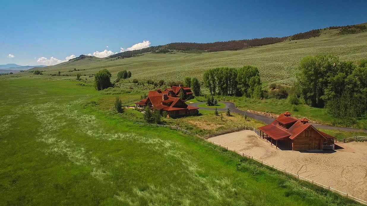 Upscale Ranch on 4,900-Acre Conservation Easement in Gunnison County ...