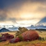 View of Sandstone Ranch, Colorado, sold by Mirr Ranch Group