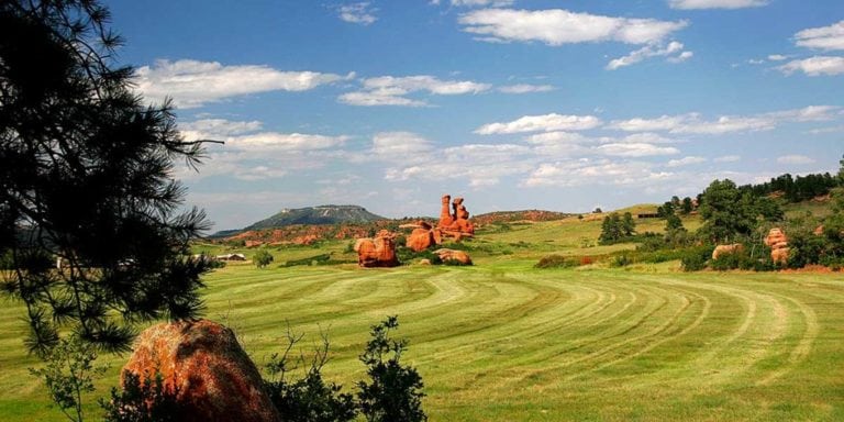 View of Sandstone Ranch, Colorado, sold by Mirr Ranch Group