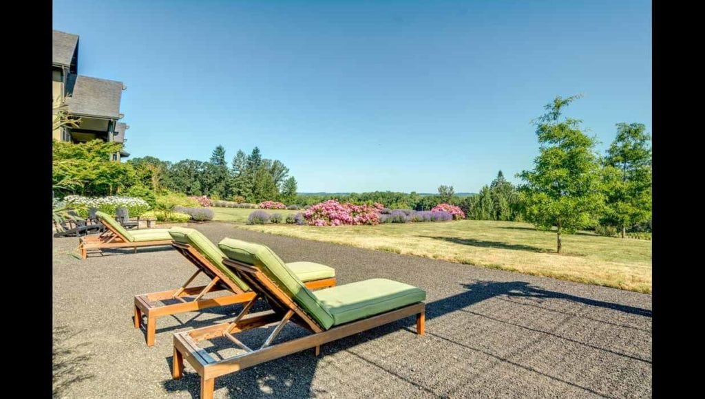 View of B&B for sale in Willamette Valley Wine Region, Oregon