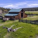 View of Dry Creek Ranch near Prineville, Oregon