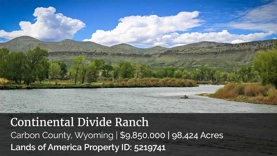 image of Continental Divide Ranch in Carbon County, Wyoming