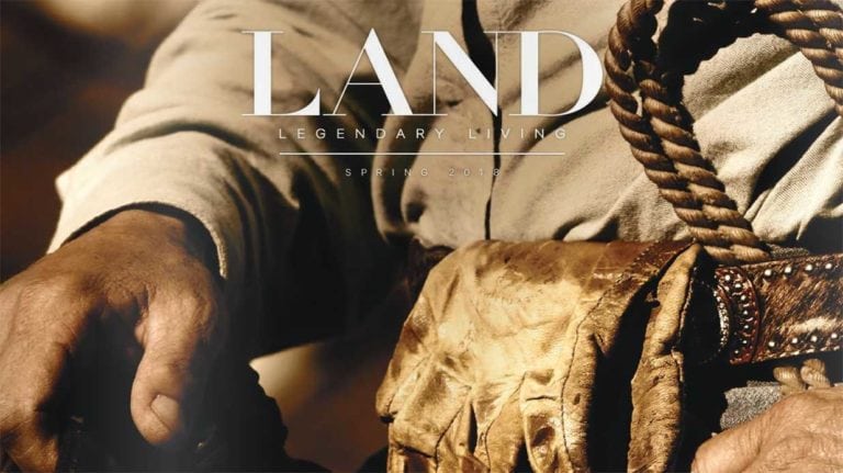 Spring 2018 LAND magazine cover