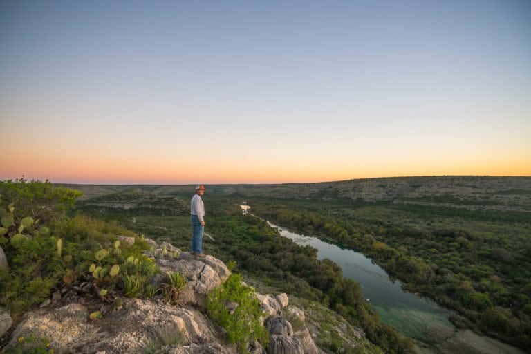 View of Monarch Ranch in Val Verde County, Texas, for sale by Republic Ranches