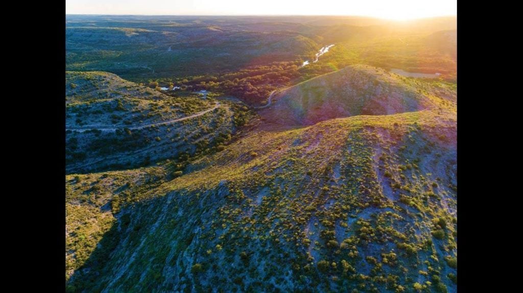 View of Monarch Ranch in Val Verde County, Texas, for sale by Republic Ranches