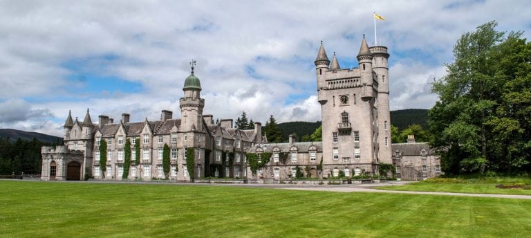 image of Balmoral Castle in Scotland