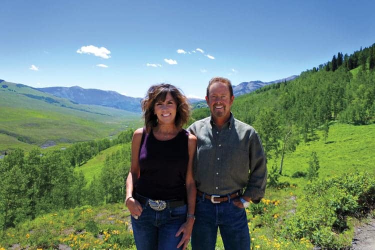 Bobby Jarvis with his wife, Lauret