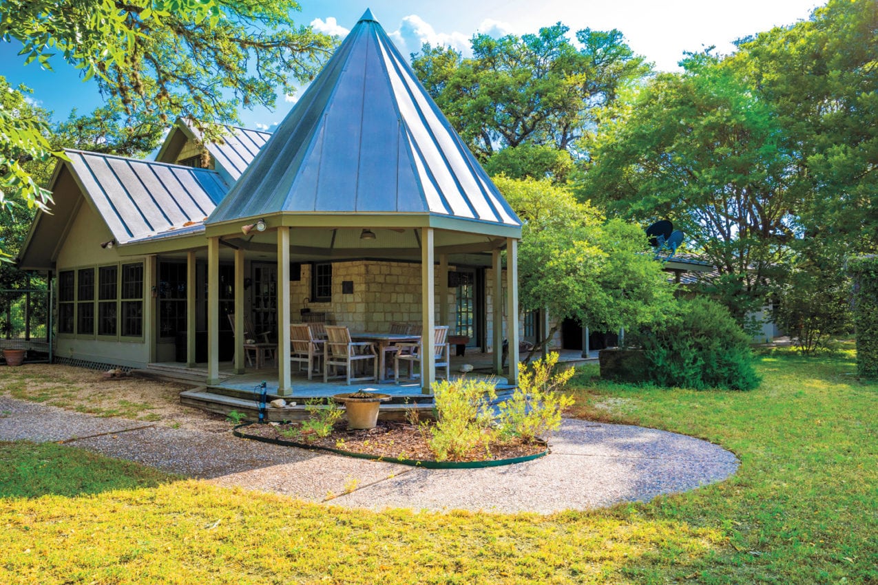 View of Sussex Farm in Texas Hill Country