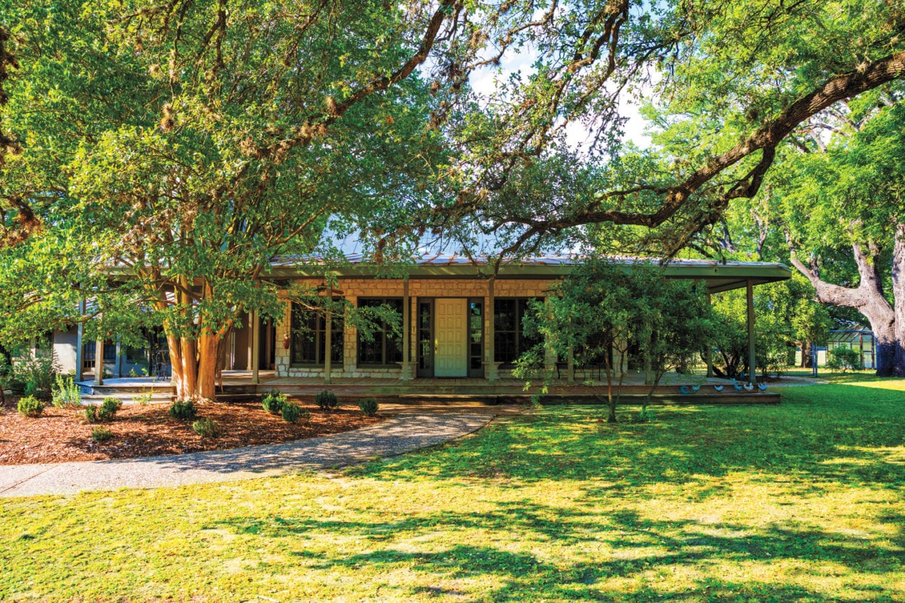 View of Sussex Farm in Texas Hill Country