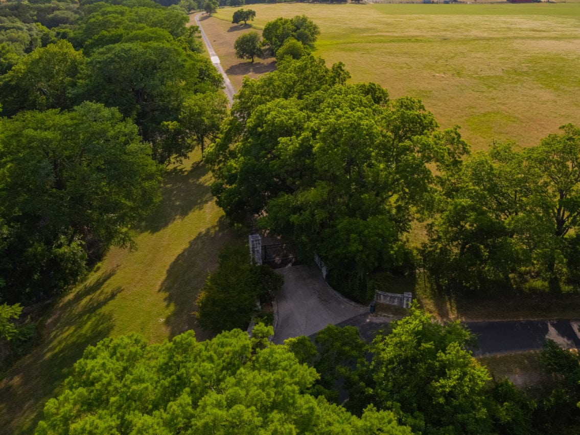 View of Sussex Farm in Texas Hill Country