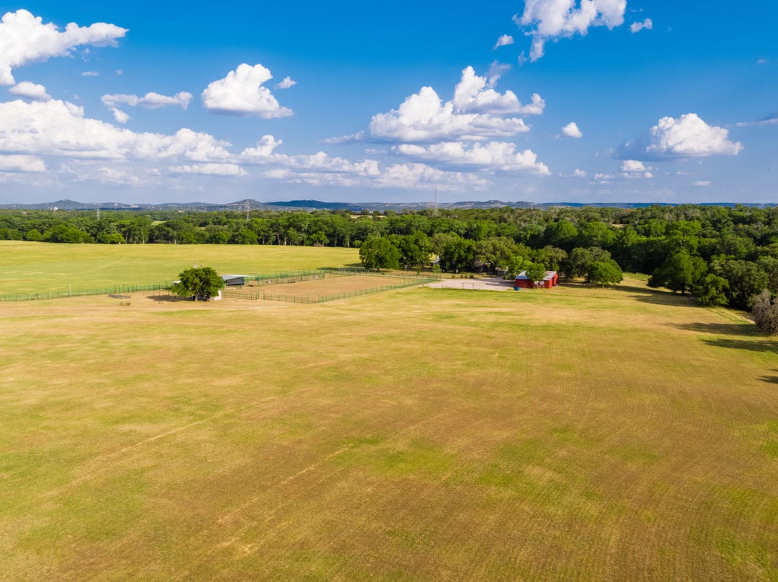 View of Sussex Farm in Texas Hill Country