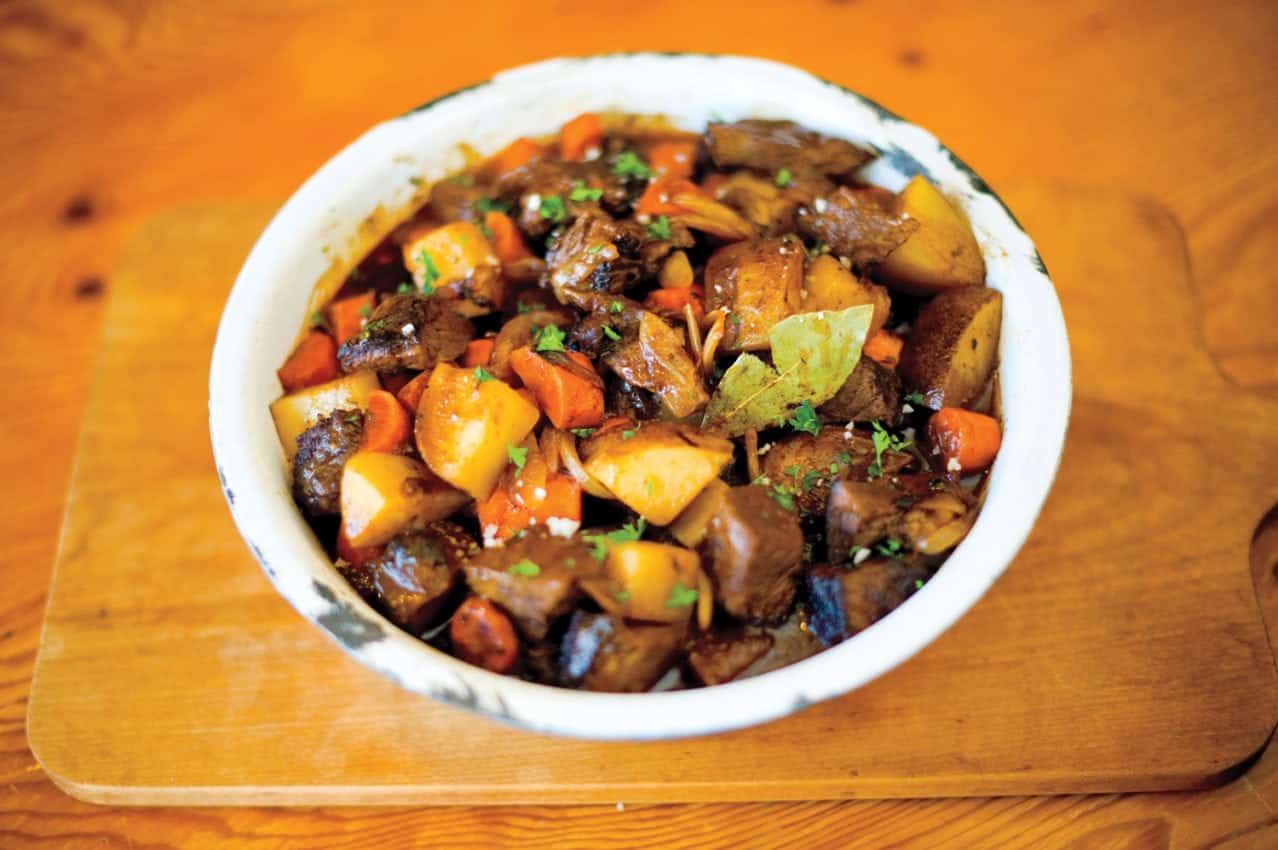 Dutch-Oven Bison Stew