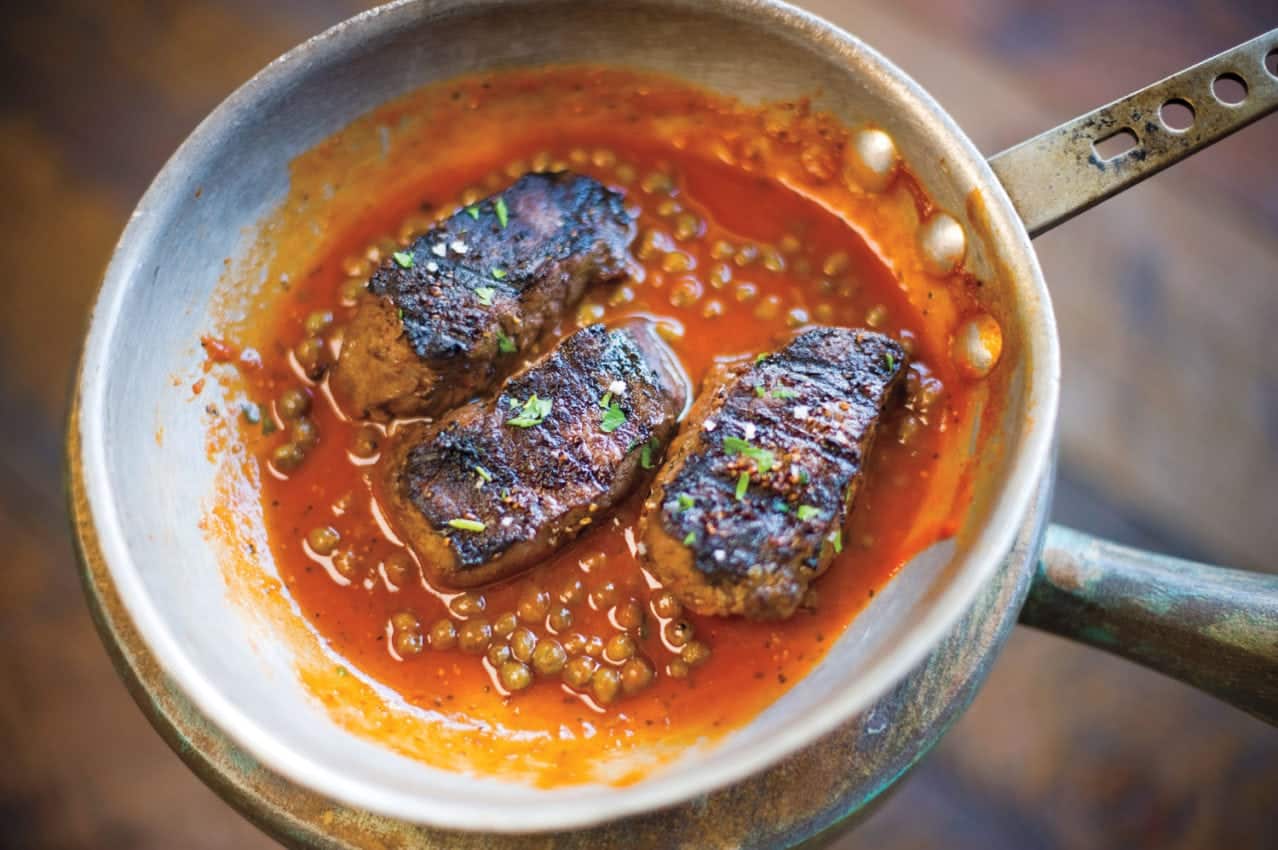 Sicilian-Style Venison Tenderloin