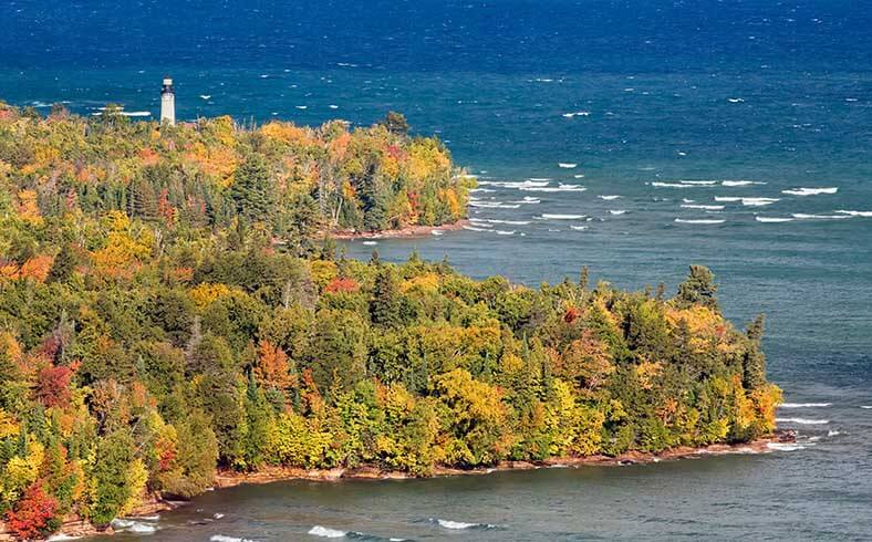 Best fall adventures: Pictured Rocks National Lakeshore, Michigan