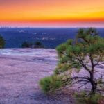View from Stone Mountain in Georgia