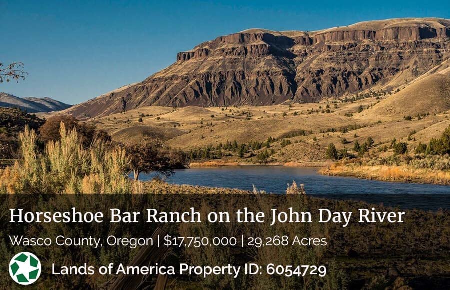 Horseshoe Bar Ranch for sale in Wasco County, Oregon