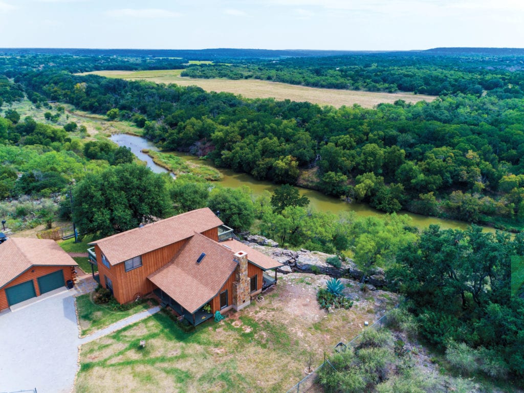 View of Winchell River Ranch, for sale in Brown County, Texas