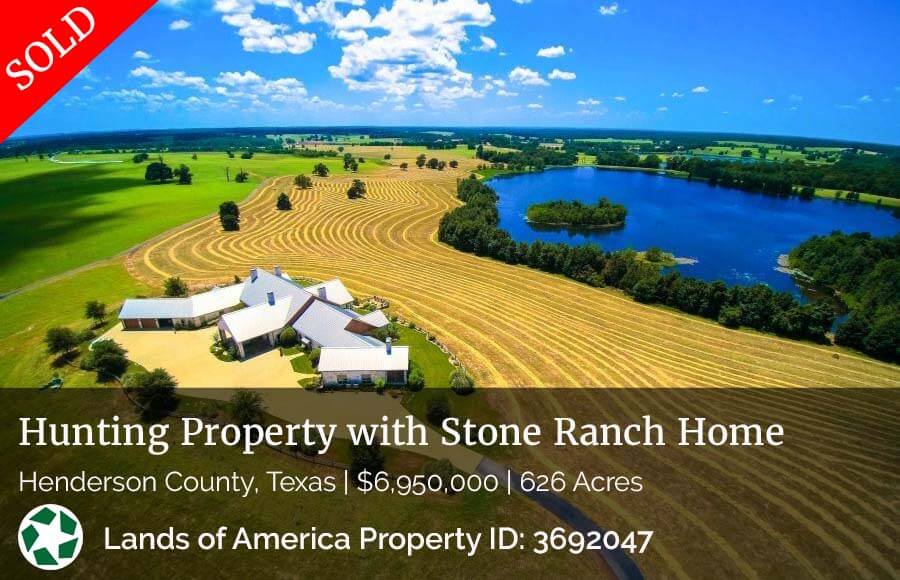 Ranch sold in Henderson County, Texas