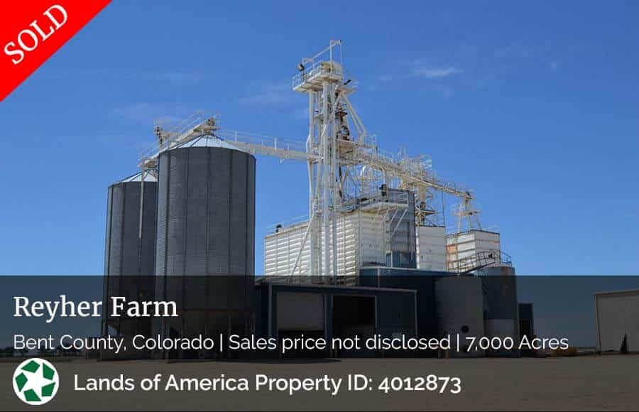 Farm sold in Colorado