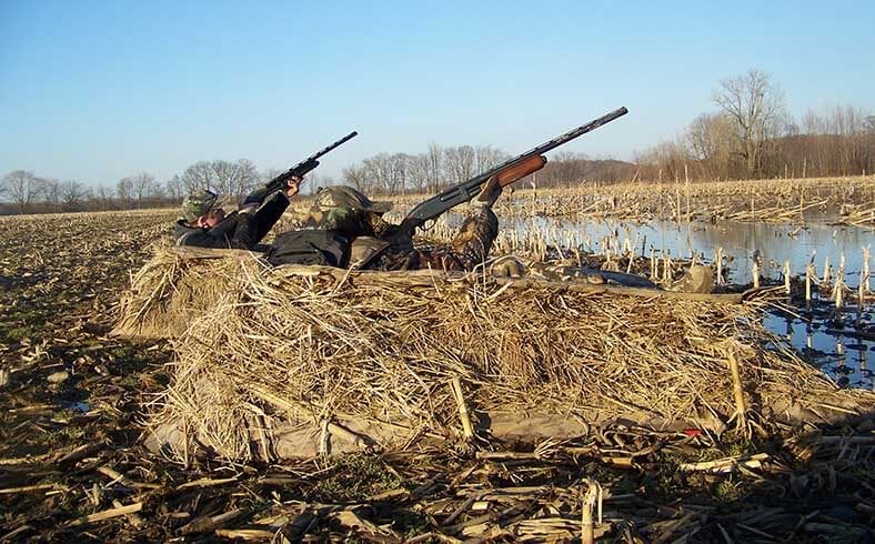 Hunters at Clarks River National Wildlife Refuge in western Kentucky