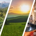 View of landscapes