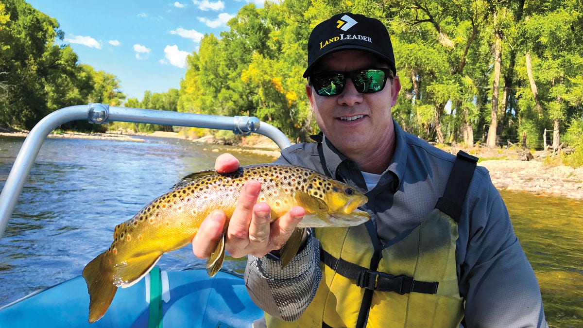 Pat Doyle with fish