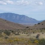 Cattle ranch in Lincoln County, New Mexico