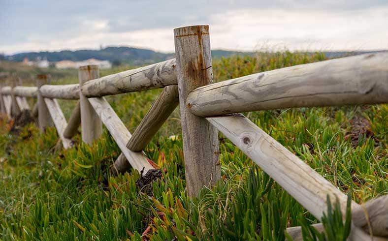 image of ranch fence