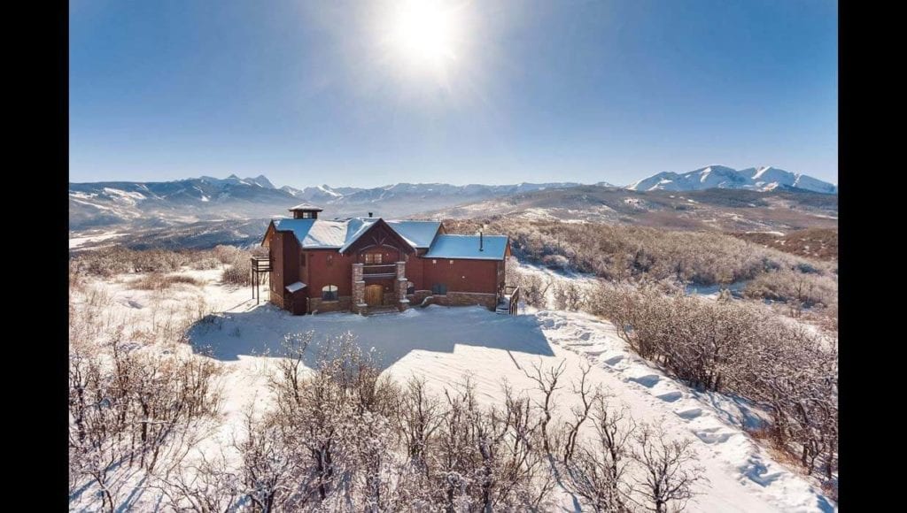 Luxury home for sale in the Colorado Rockies