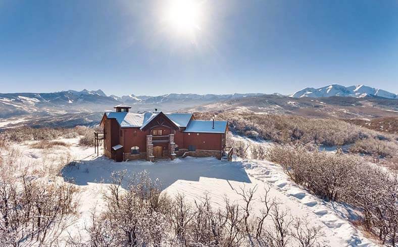 Luxury home for sale in the Colorado Rockies