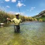 fishing on French Ingram Ranch in Val Verde County, Texas