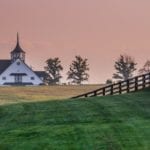 landscape of kentucky farm