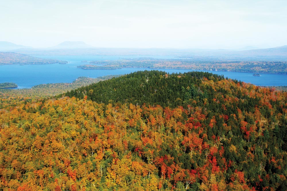 Burnt Jacket at Moosehead Lake