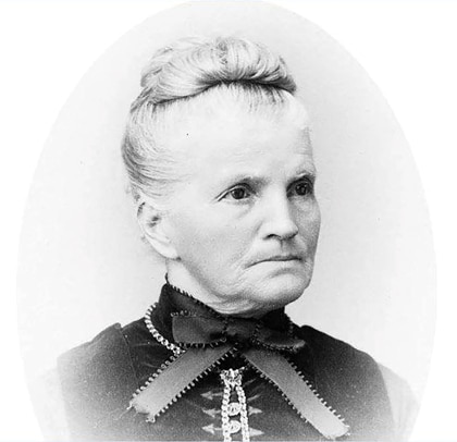 Marie Guiraud, who along with her husband Adolphe, first established Buffalo Peaks Ranch in 1861.